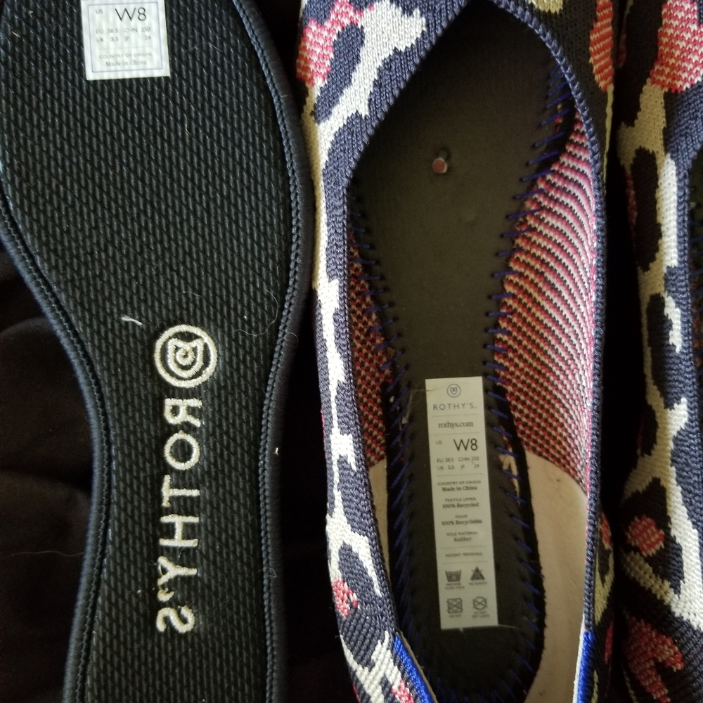 Rothy's Red Cat Flats - Picture 3 of 5